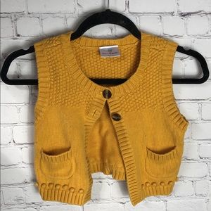 Hannah Anderson yellow knitted vest
